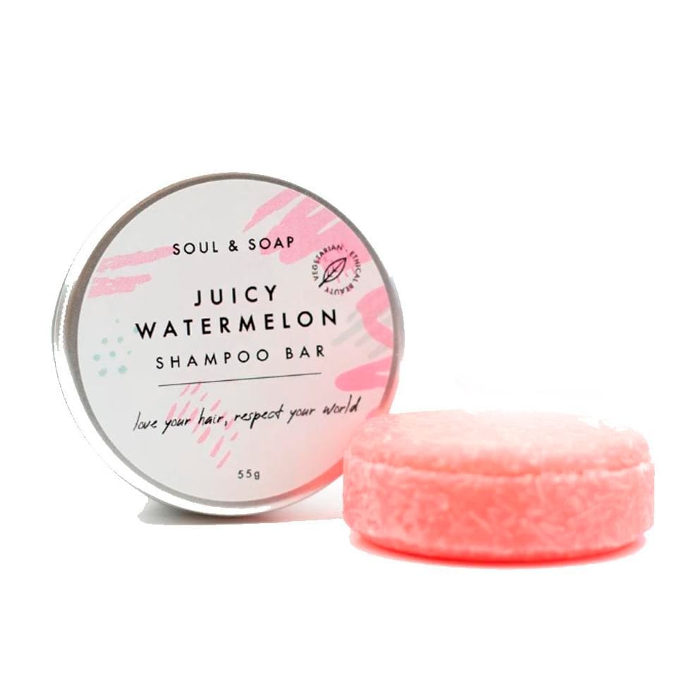 shampoo en barra juicy watermelon solid shampoo bar
