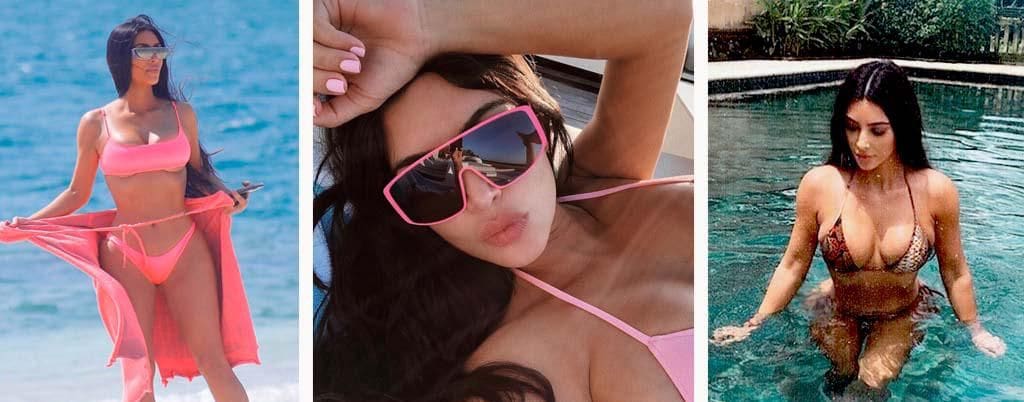 kim kardashian estilo fotos bikini