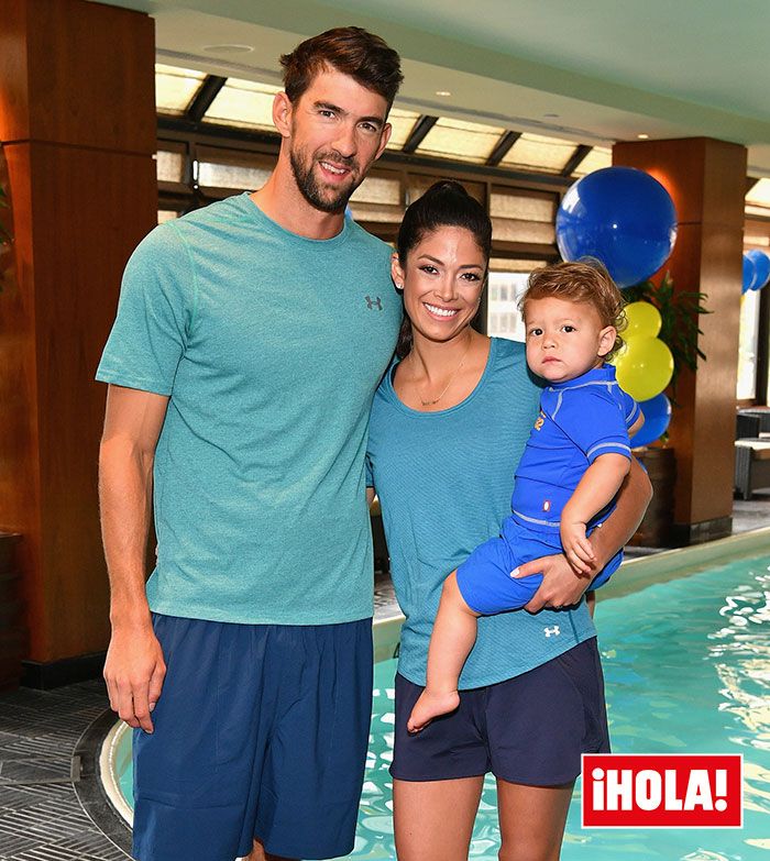 Michael Phelps y su esposa, Nicole