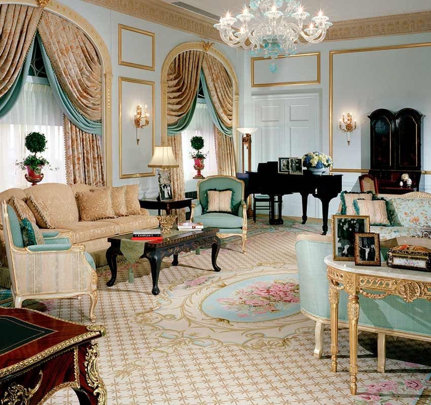 Royal Suite del hotel Waldorf Astoria