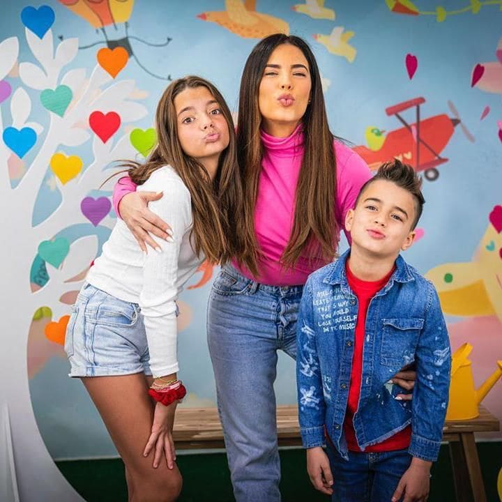 gaby espino y sus hijos