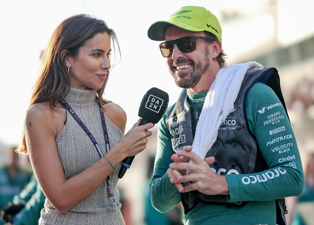 Fernando Alonso y Melissa Jiménez