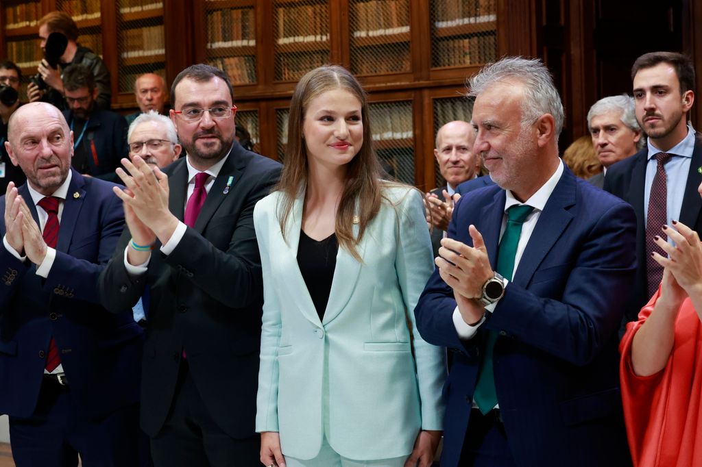 La princesa Leonor recibe la Medalla de Asturias el 24 de octubre de 2024