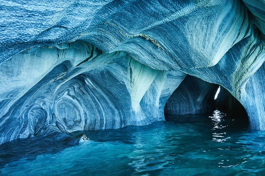 cueva marmol patagonia chilena