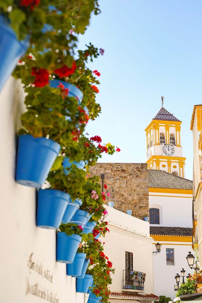 Casco antiguo de Marbella, una de las localidades más bellas de Andalucía