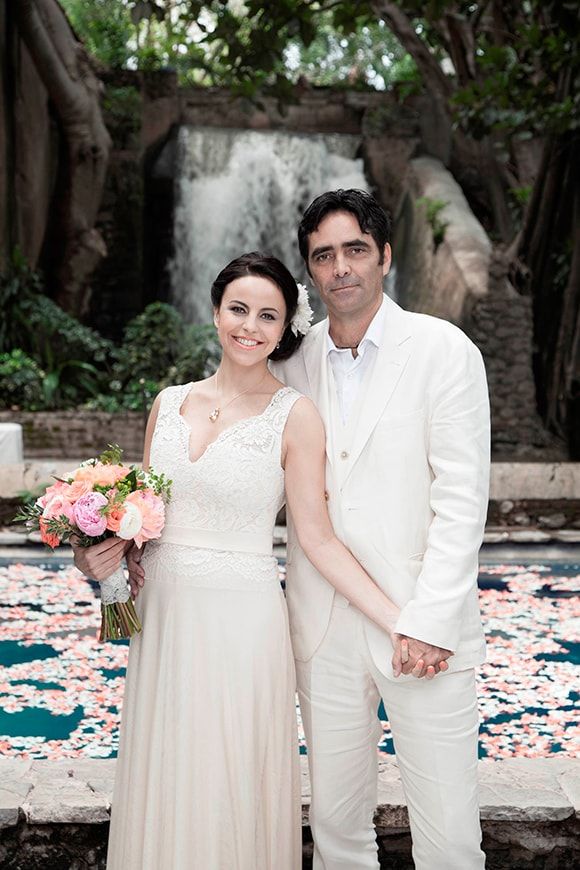 En ¡HOLA!: La boda de Cine de Carlos Bolado y Alejandra Ambrosi