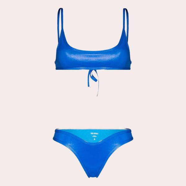 bikini azul electrico