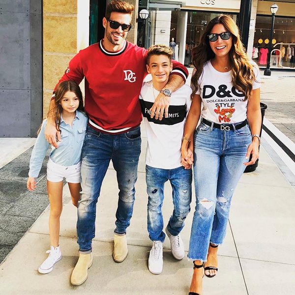 William Levy y su familia