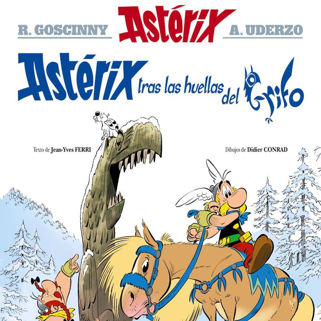 ast rix tras las huellas del grifo de r goscninny y a uderzo ed salvat 