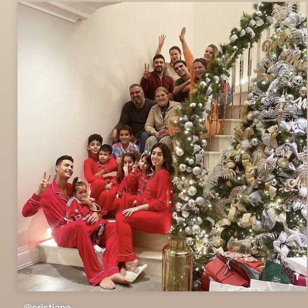 familia de cristiano ronaldo