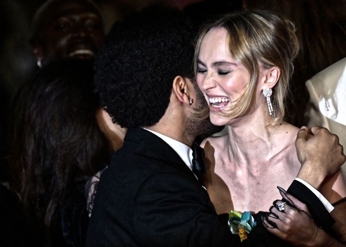 Lily-Rose Depp y The Weeknd en Cannes