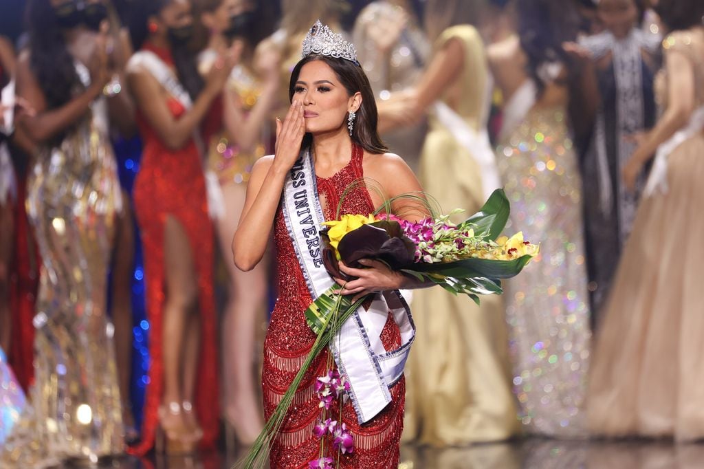 La mexicana Andrea Meza obtuvo el título de Miss Universe en 2020.