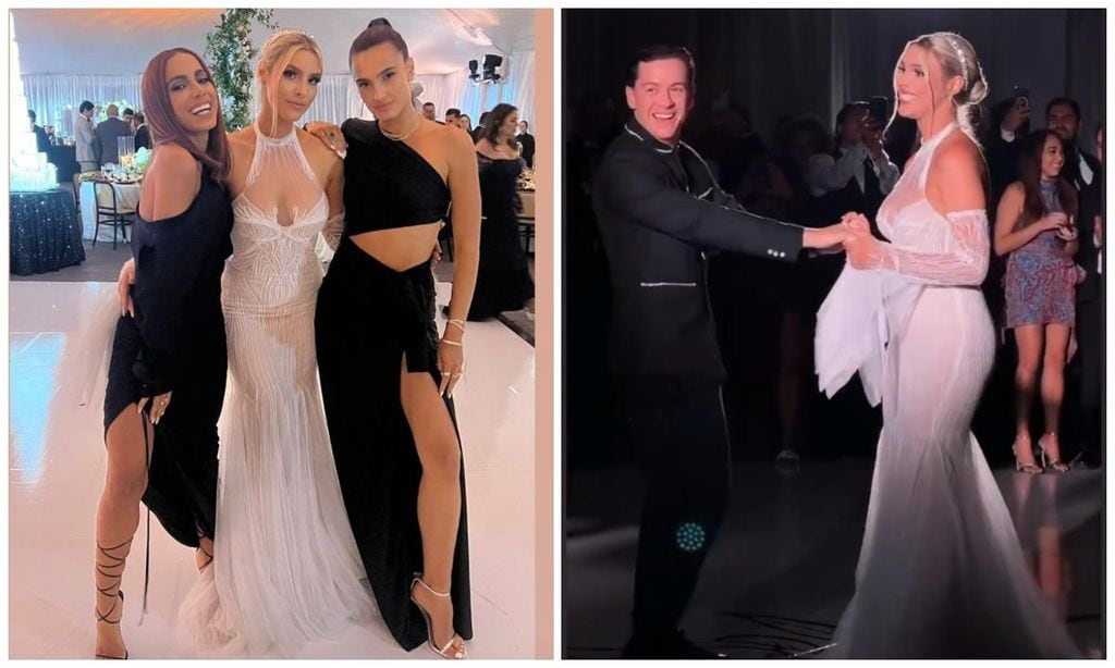 Lele Pons y su segundo vestido para la boda