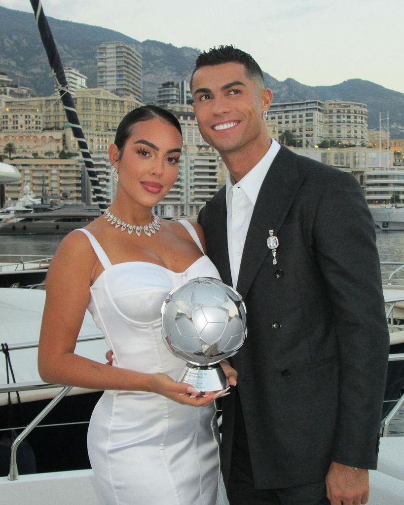 Georgina Rodríguez y Cristiano Ronaldo