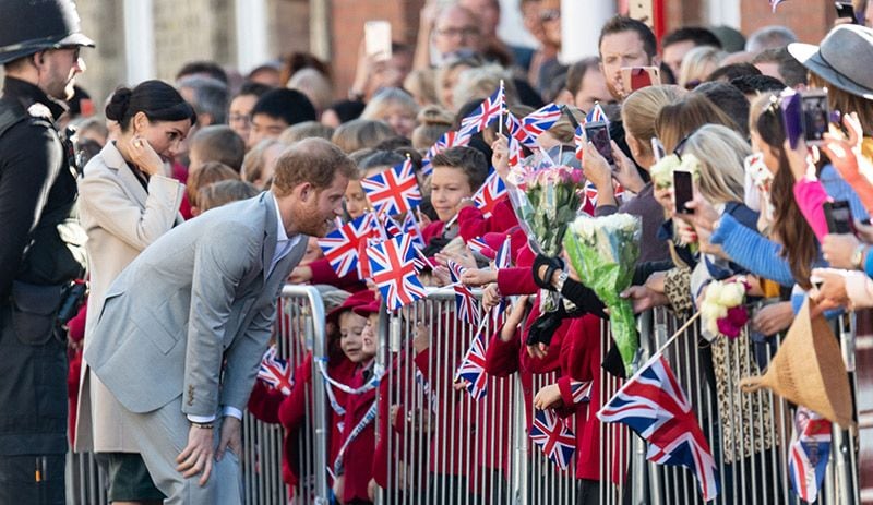 Meghan Markle y el príncipe Harry