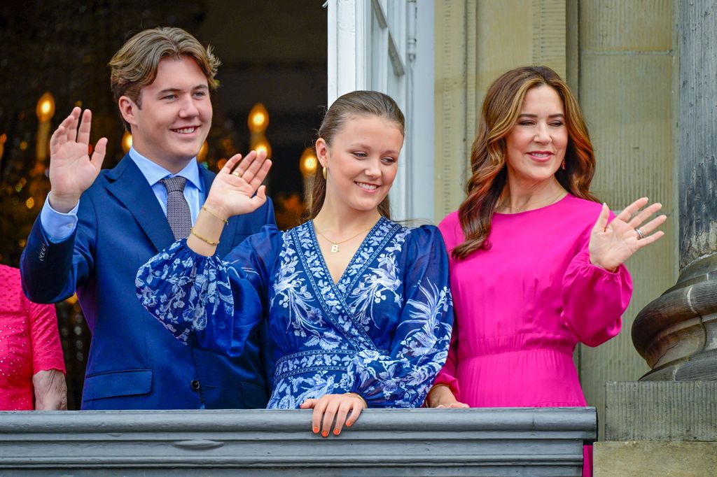 Christian, Isabella y Mary de Dinamarca