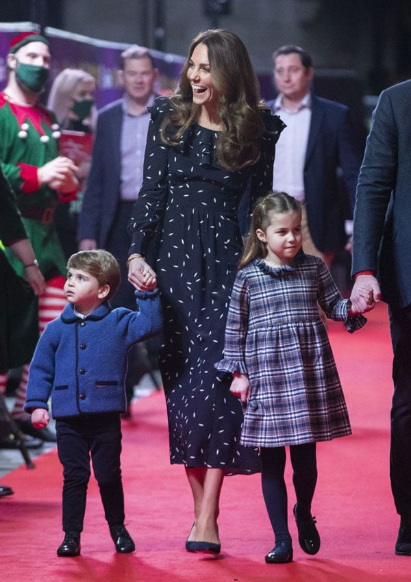 Kate Middleton con sus hijos