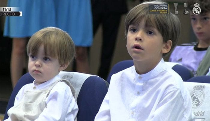 Hijos de Joselu, Leo y Lucas