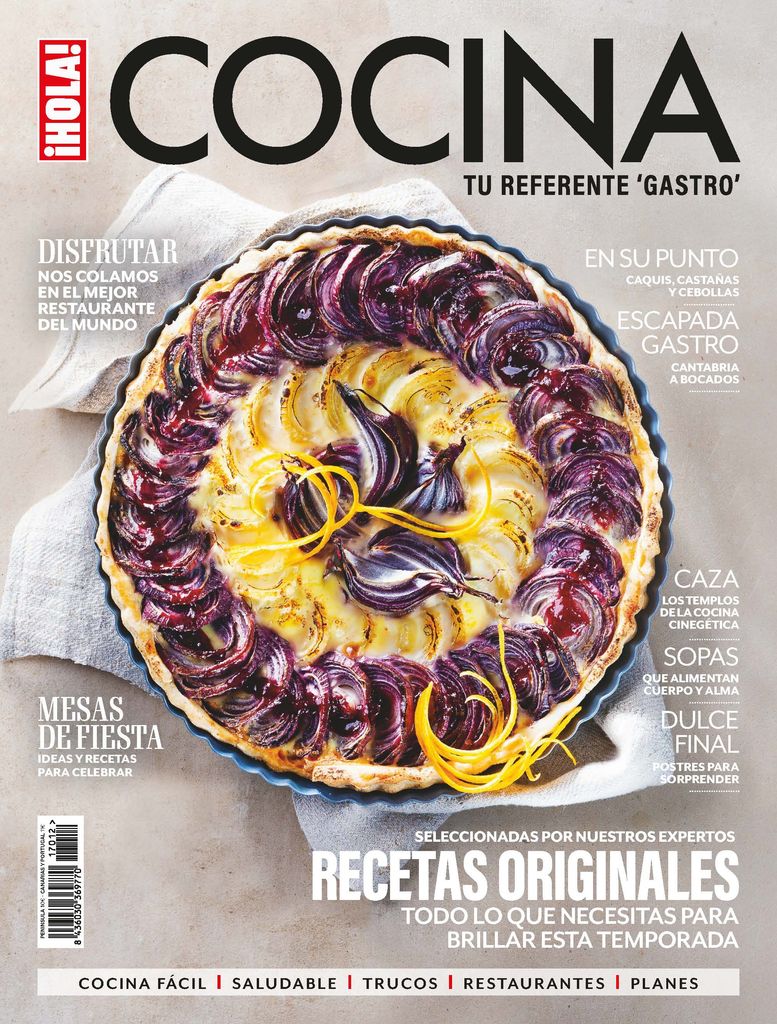 Portada del nuevo ¡HOLA! Cocina