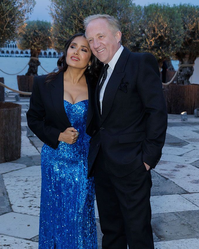 Salma Hayek y Francois-Henry Pinault