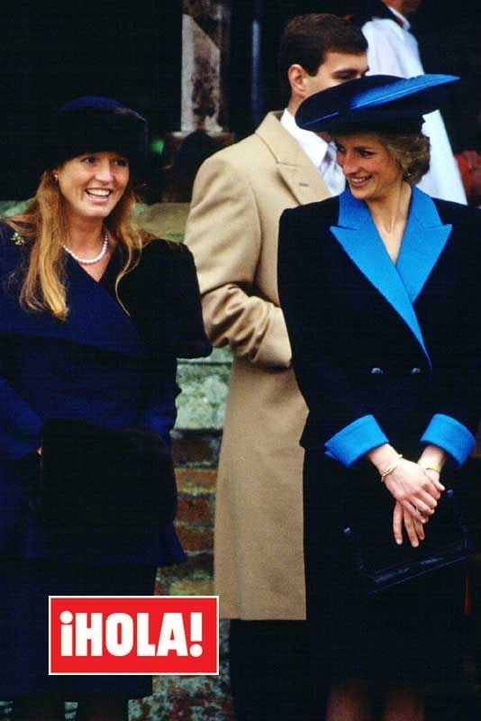 Sarah Ferguson y Diana de Gales