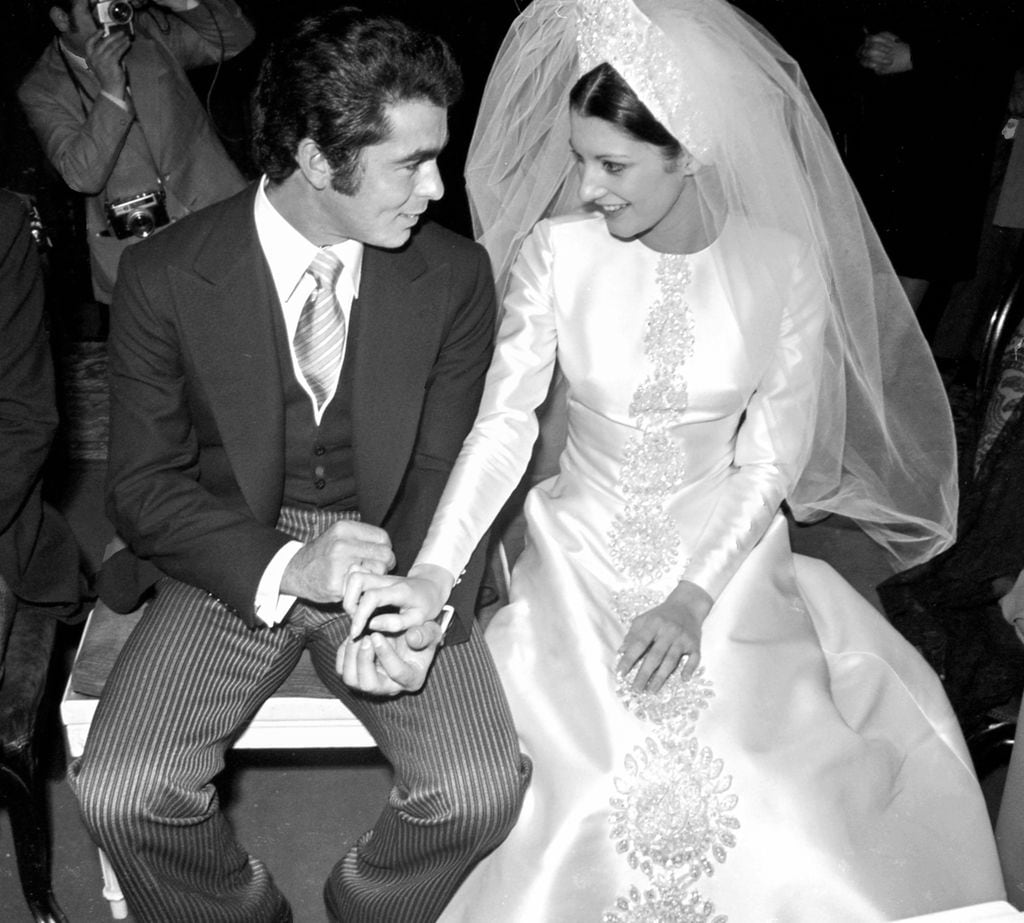 La boda de Francisco Rivera Paquirri y Carmen Ordóñez, 1973, Madrid 