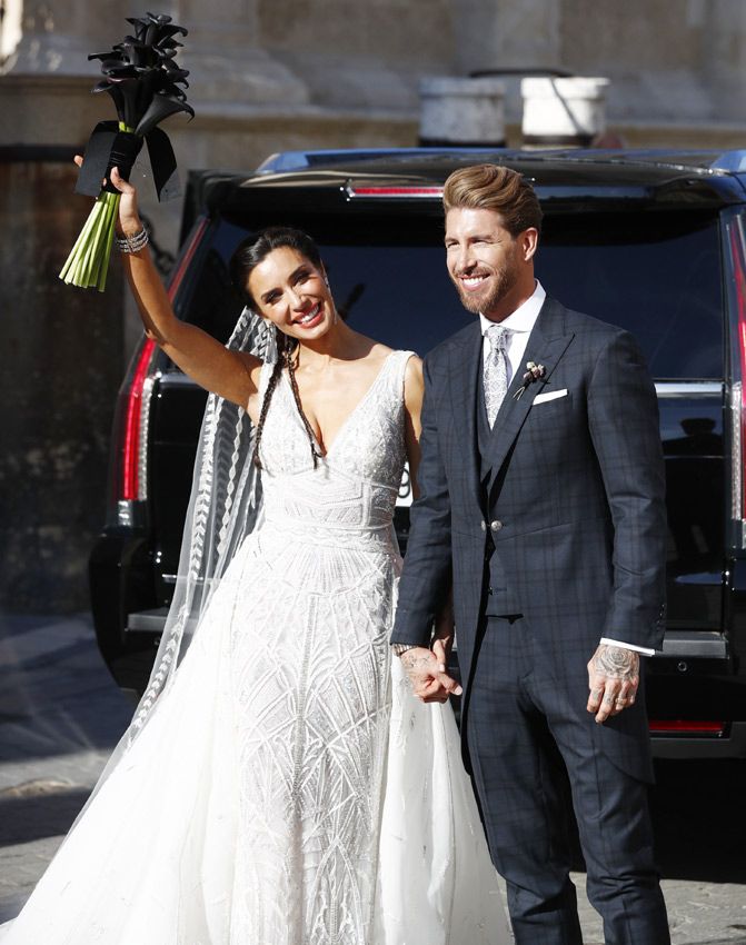 Sergio Ramos y Pilar Rubio ya son marido y mujer