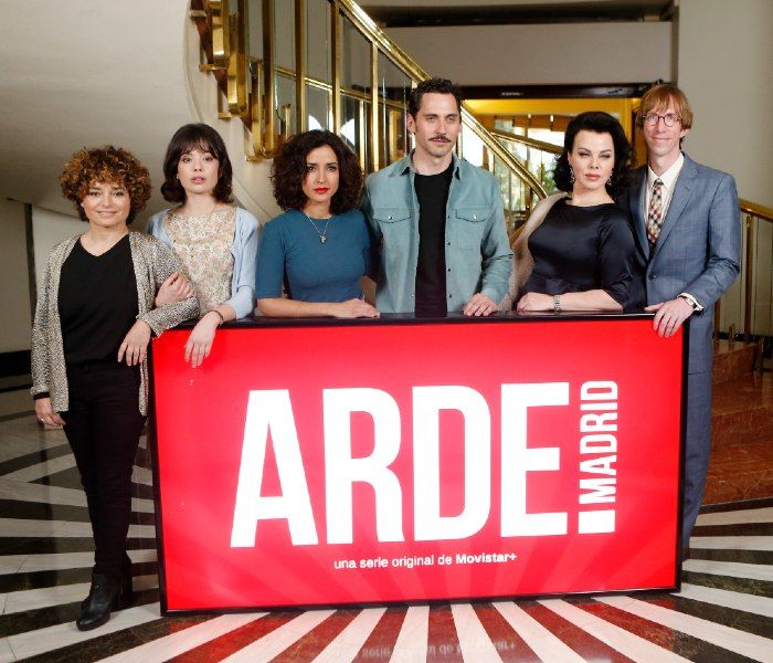 Ken Appledorn en el equipo de 'Arde Madrid'