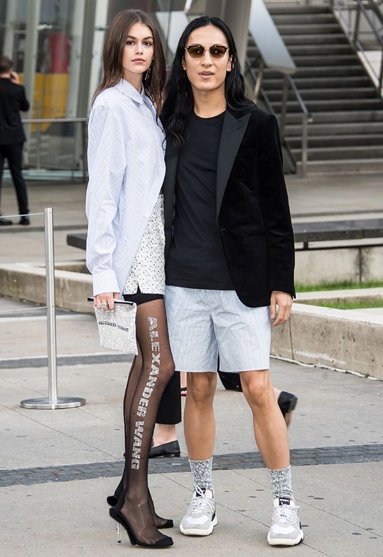 Kaia Gerber y Alexander Wang