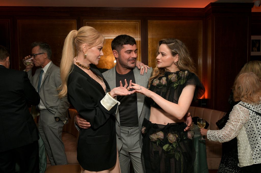 Zac Efron, Joey King y Nicole Kidman