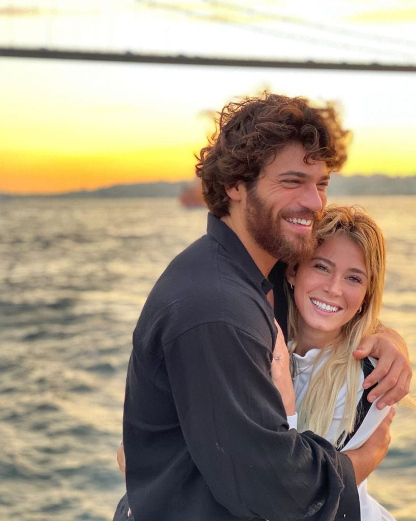 En Italia, Can encontraba el amor junto a Diletta Leotta