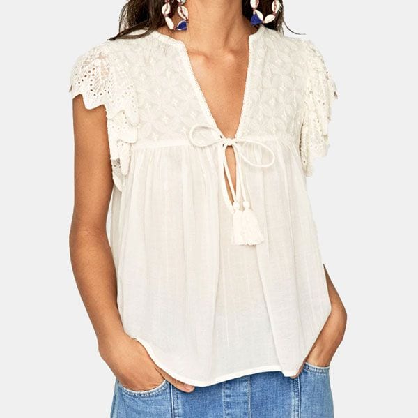 blusa blanca