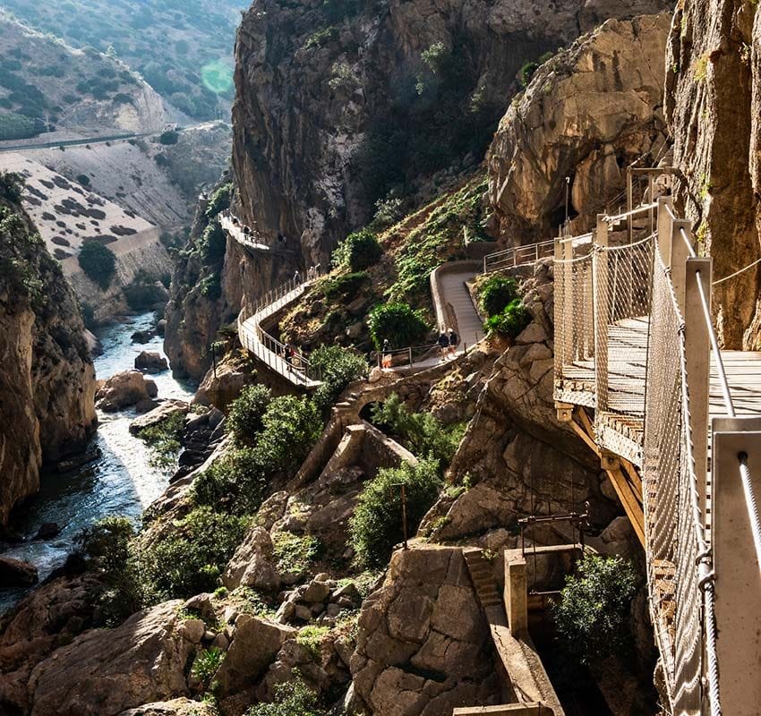 Guía para hacer el Caminito del Rey, Málaga