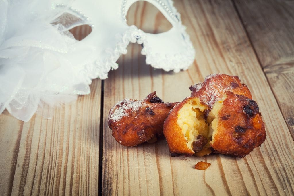 Fritelle, dulce típico del carnaval veneciano             