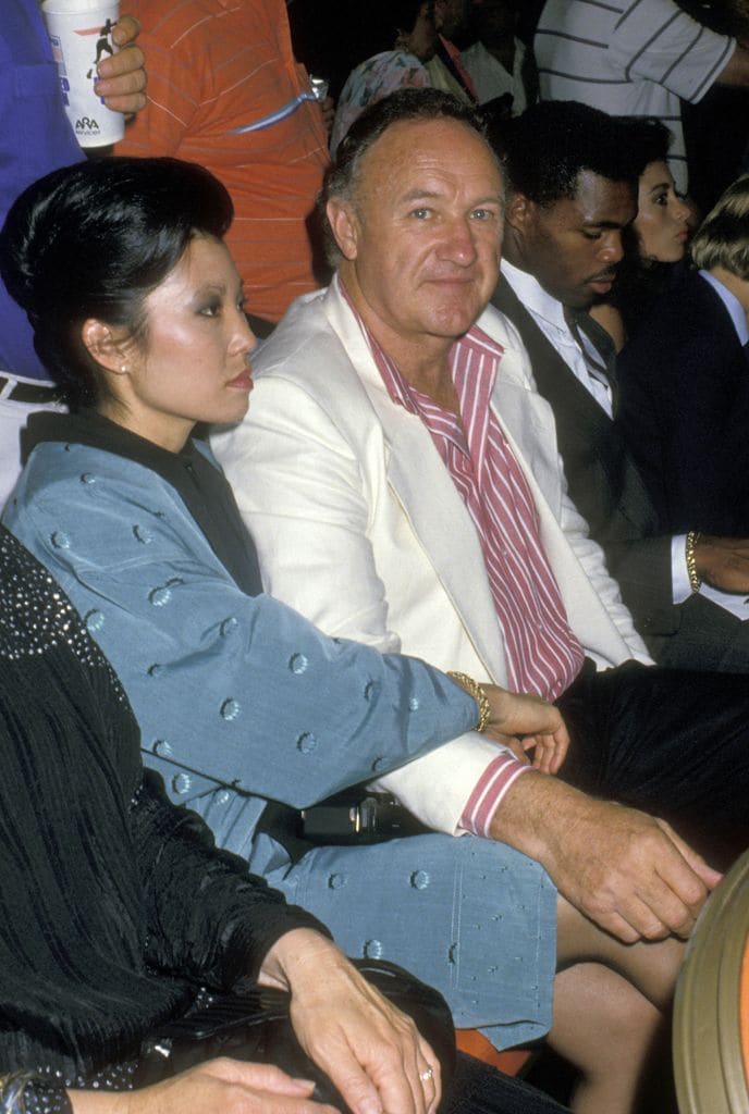  Gene Hackman con su mujer Betsy