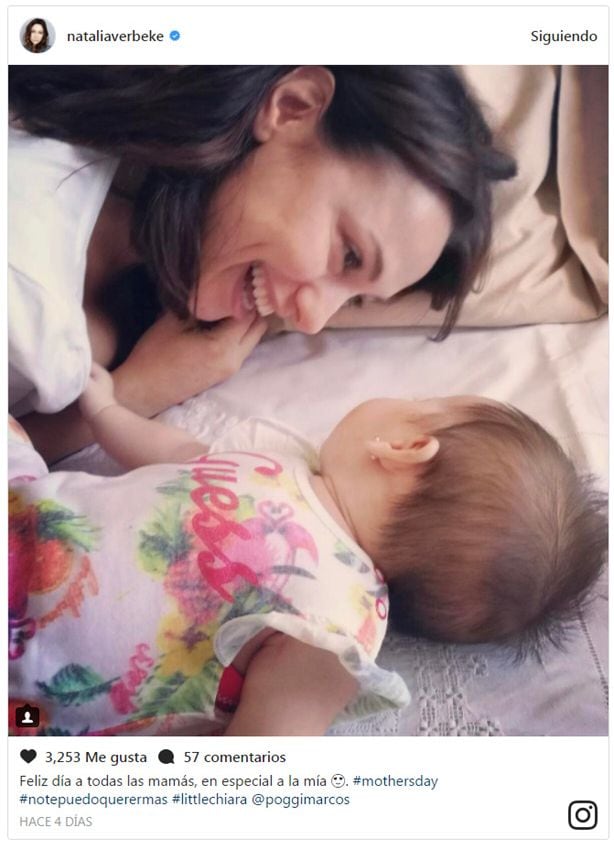 El momento más tierno de Maribel Verdú con la hija de Natalia Verbeke