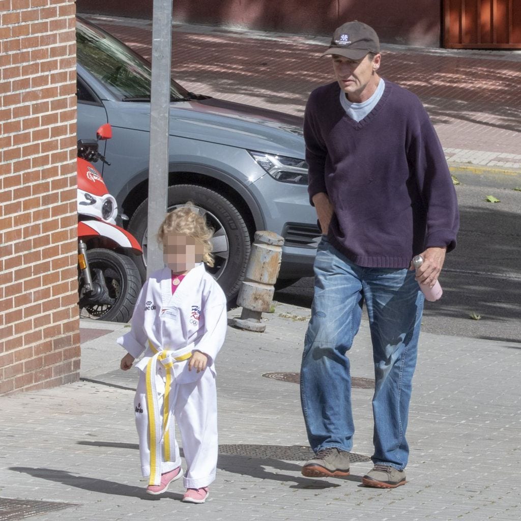 Alessandro Lequio con su hija HOLA+