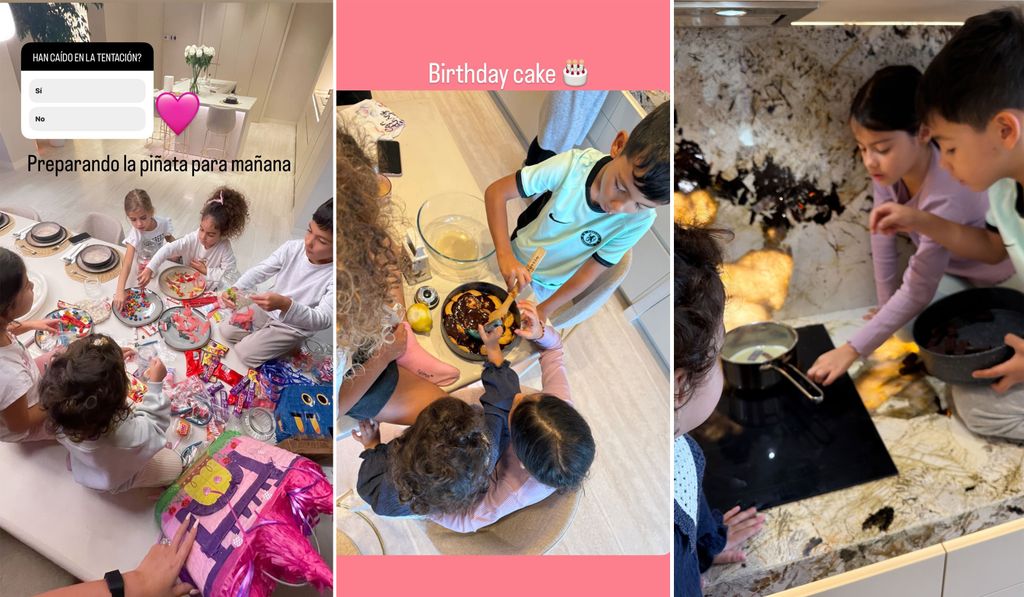 Los hijos de Cristiano Ronaldo y Georgina Rodríguez celebran el cumpleaños de Alana Martina