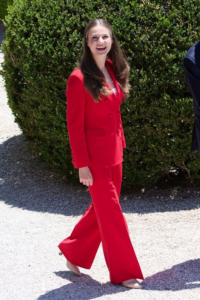 La princesa Leonor visita el palacio de Belém, en Lisboa, Portugal