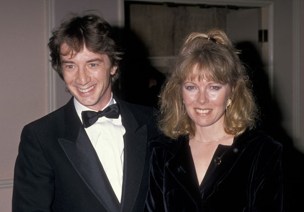 Martin Short y su mujer Nancy Dolman en 1989