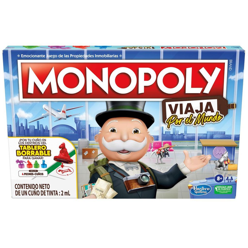 monopoly viaja por el mundo