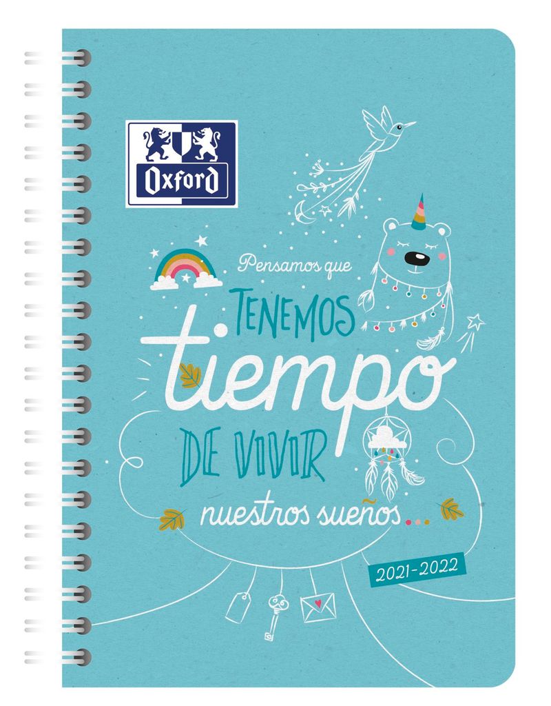 agenda escolar 4 estaciones oxford 