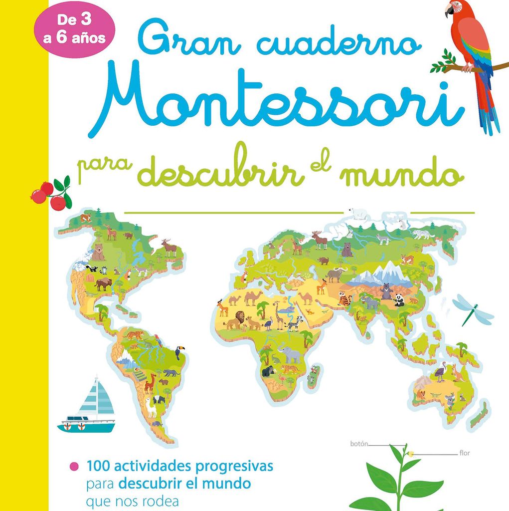 gran cuaderno montessori para descubrir el mundo