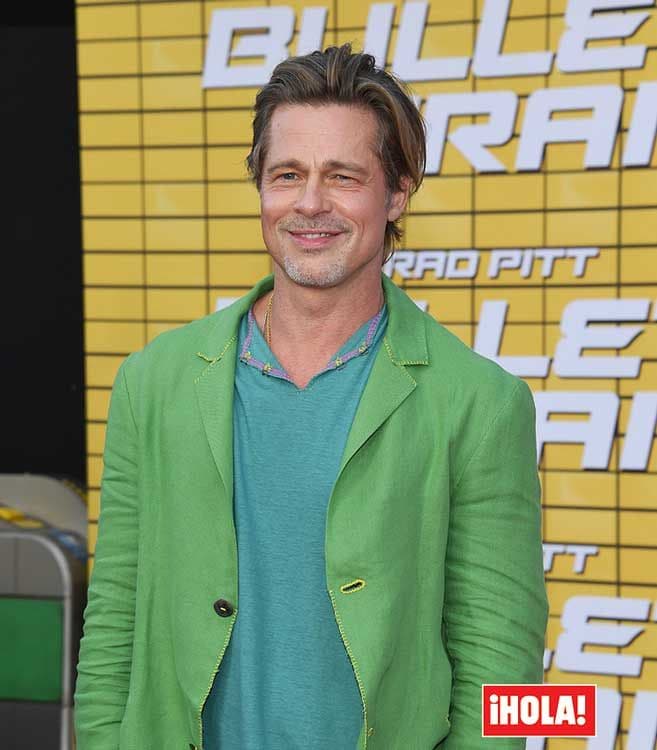 Imagen de Brad Pitt en la presentación de 'Bullet Train'