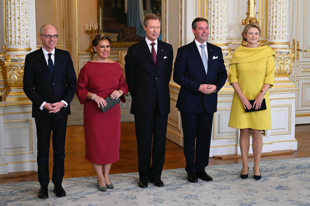 Ceremonia de traspaso de poderes entre el Gran Duque de Luxemburgo