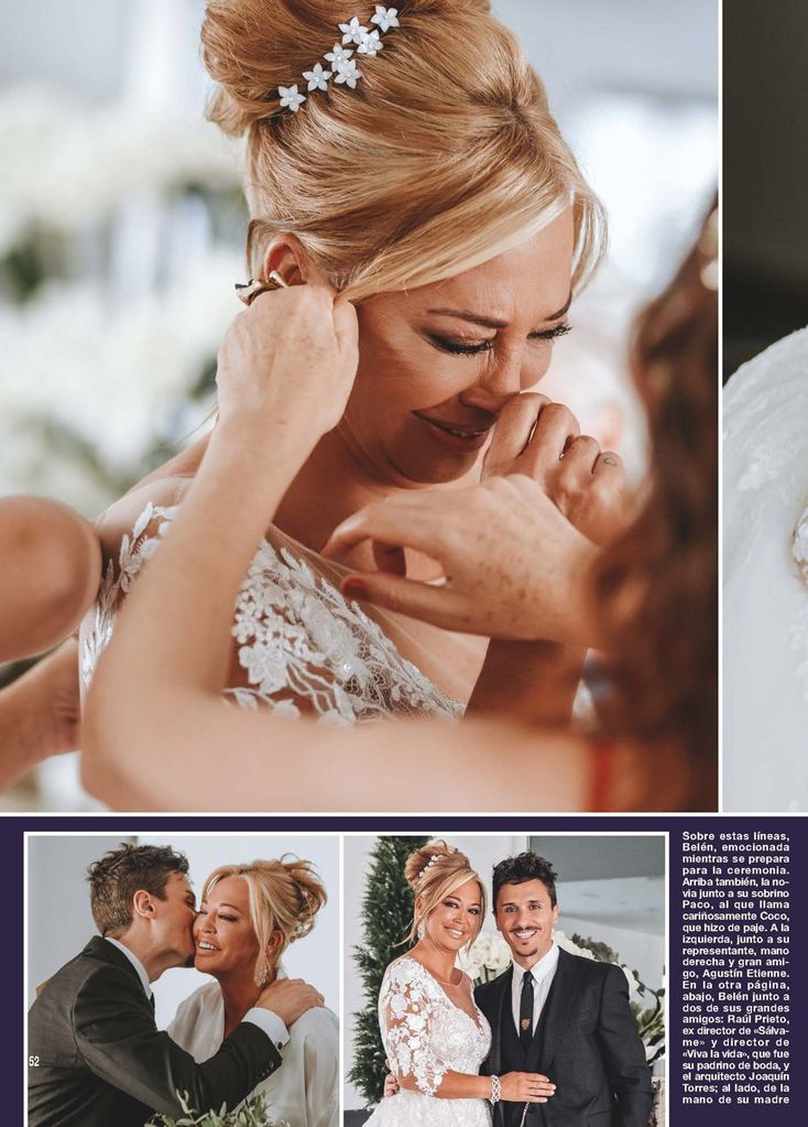 JPG PDF. HOLA3909. 3 julio 2019 .Boda de Belén Esteban.