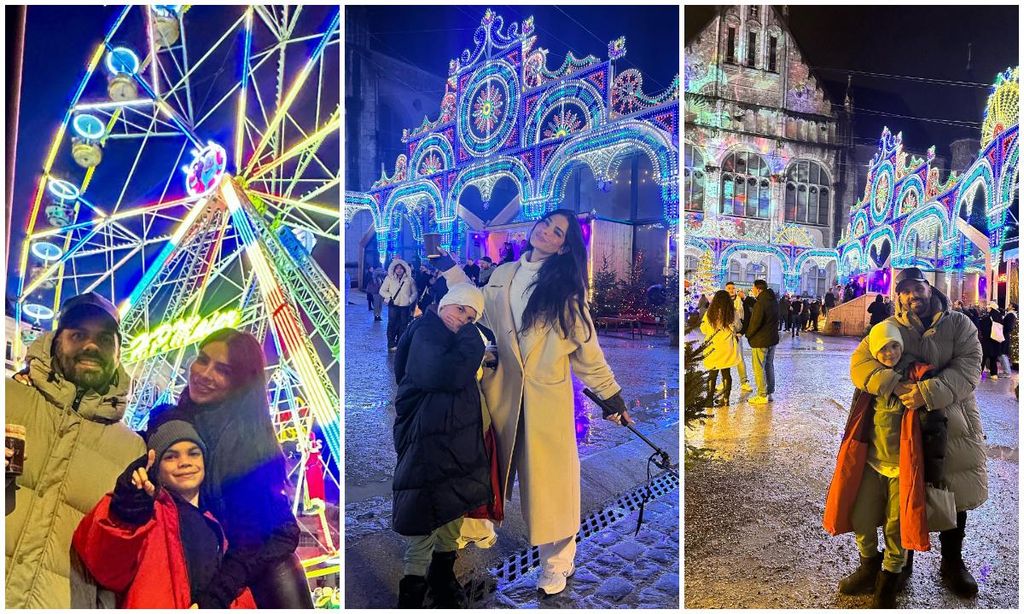 alejandra espinoza y su familia en suiza