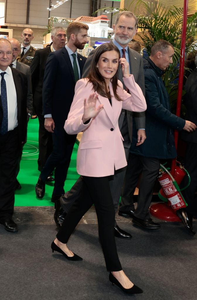 PRIMER ACTO DE LOS REYES JUNTOS TRAS LA DESPEDIDA A LEONOR. LOS REYES PRESIDEN LA INAUGURACION DE FITUR