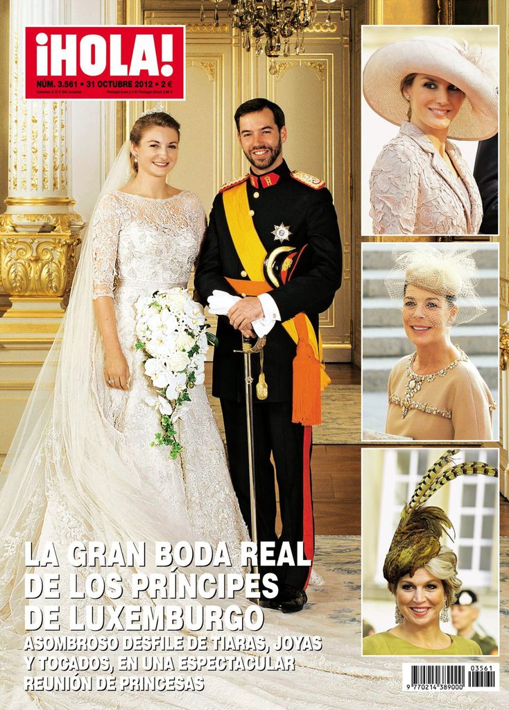 Portada boda príncipes herederos de Luxemburgo