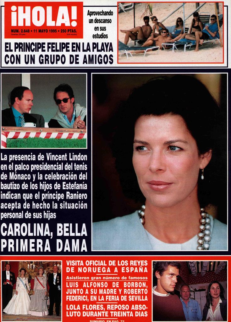 Carolina de Mónaco portada